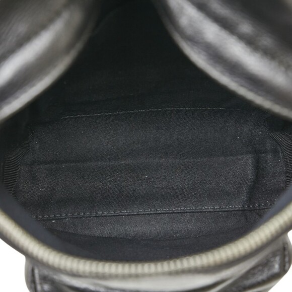 BALENCIAGA Black Leather Backpack - Picture 7 of 11